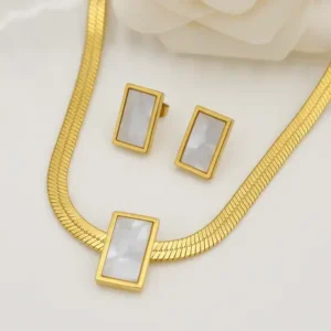 Mother-of-Pearl-Rectangle-Pendant-18K-Gold-Plated-Necklace